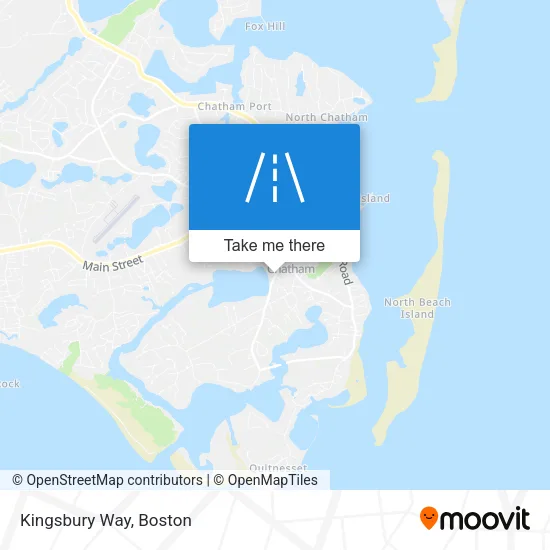Kingsbury Way map