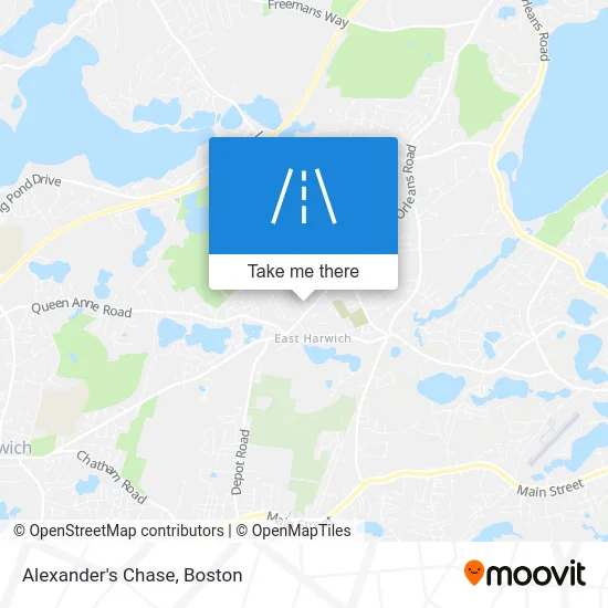 Alexander's Chase map