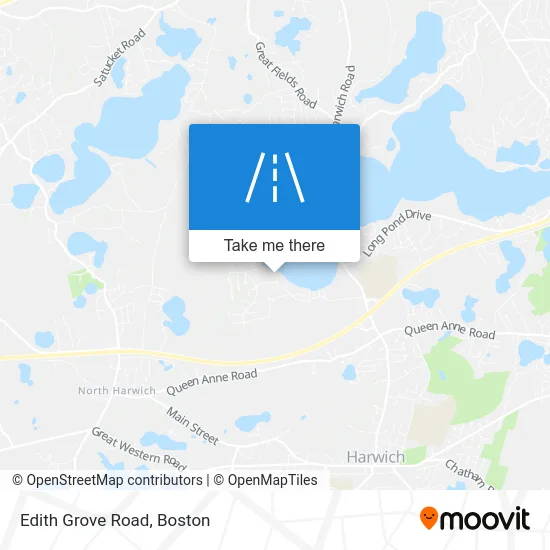 Edith Grove Road map