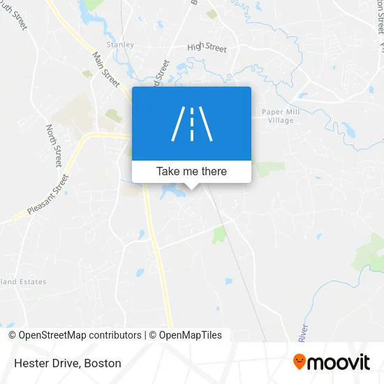 Mapa de Hester Drive