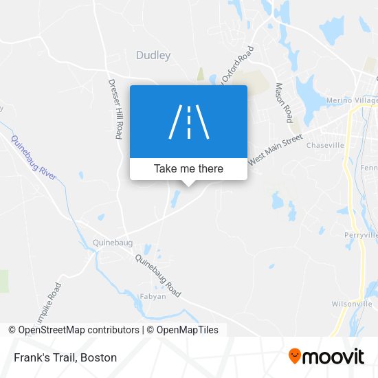Mapa de Frank's Trail