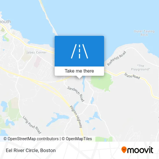 Eel River Circle map