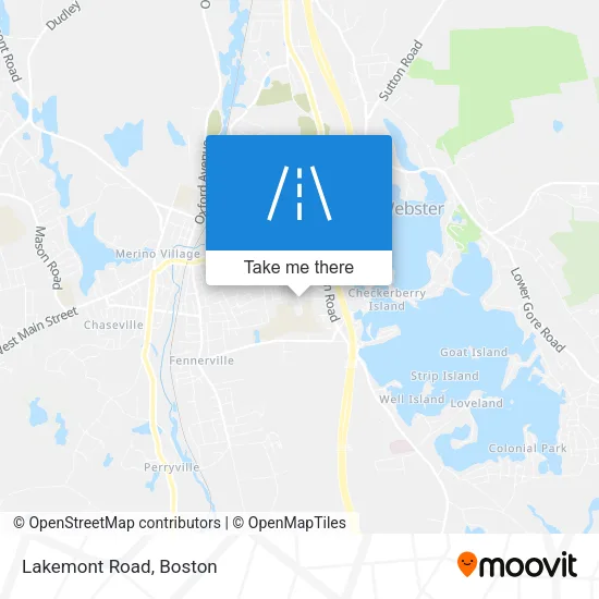 Lakemont Road map