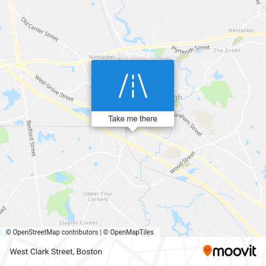 Mapa de West Clark Street