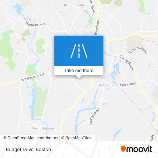 Bridget Drive map