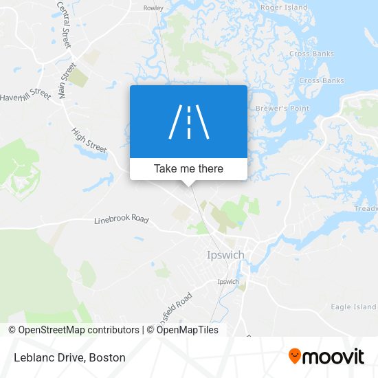 Mapa de Leblanc Drive