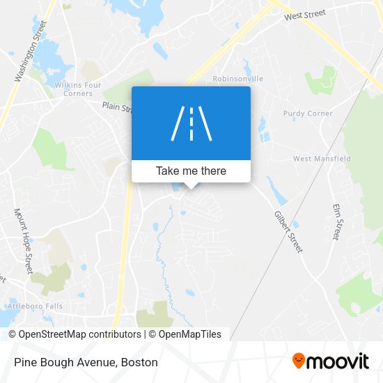 Mapa de Pine Bough Avenue