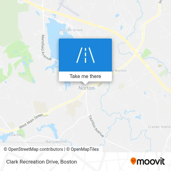 Clark Recreation Drive map