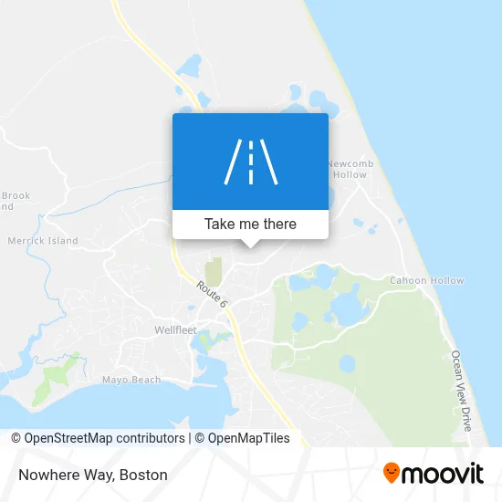 Nowhere Way map