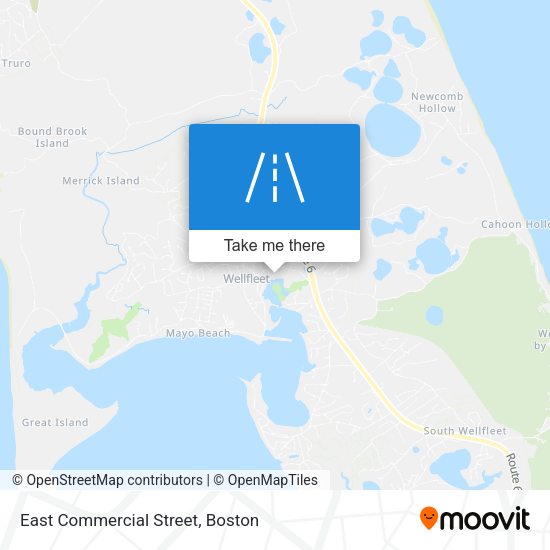 Mapa de East Commercial Street