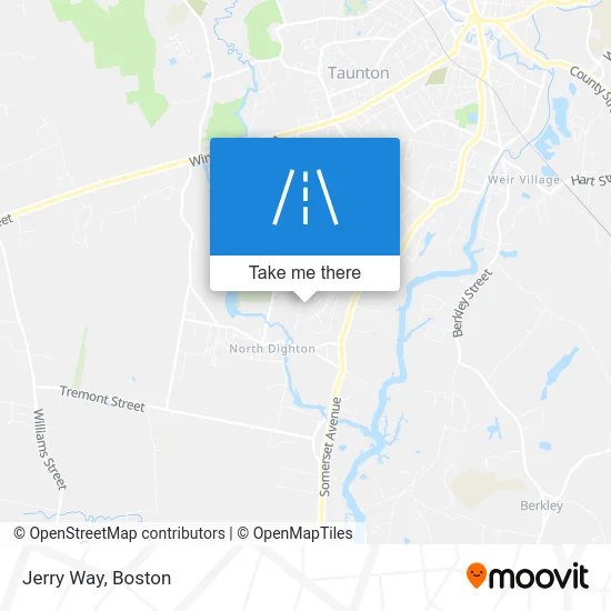 Jerry Way map