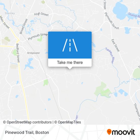 Mapa de Pinewood Trail