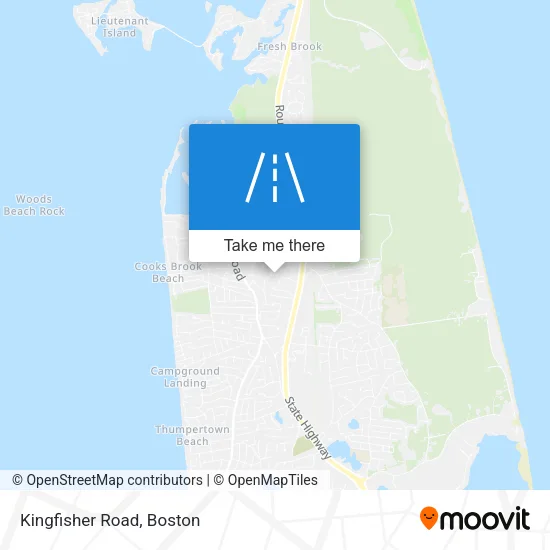 Kingfisher Road map