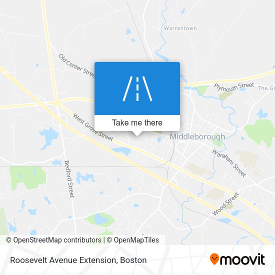 Roosevelt Avenue Extension map