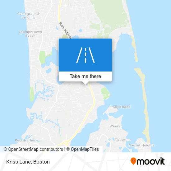 Kriss Lane map
