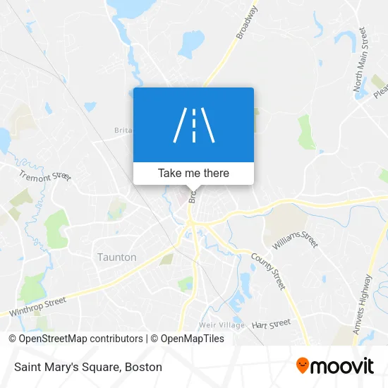Saint Mary's Square map