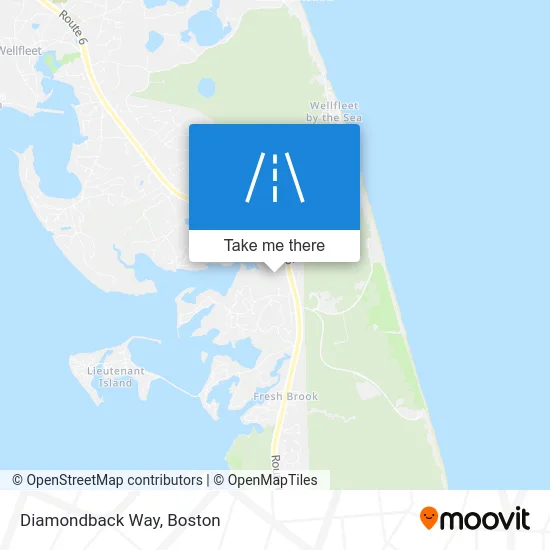 Diamondback Way map