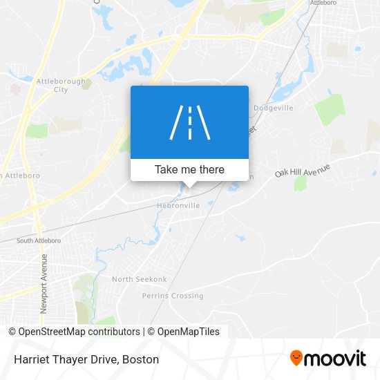 Harriet Thayer Drive map