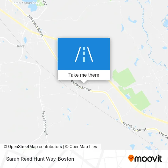 Sarah Reed Hunt Way map