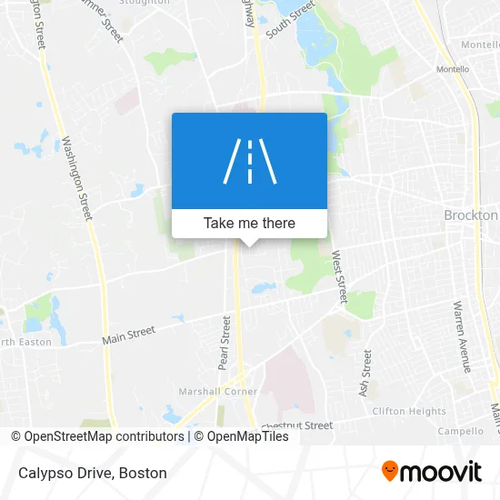 Calypso Drive map