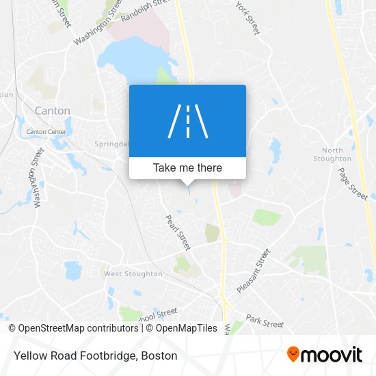 Yellow Road Footbridge map