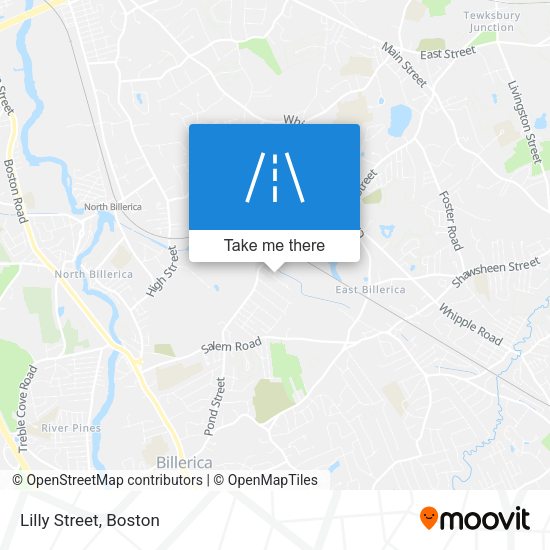Mapa de Lilly Street