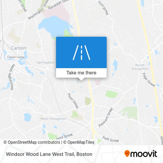 Mapa de Windsor Wood Lane West Trail
