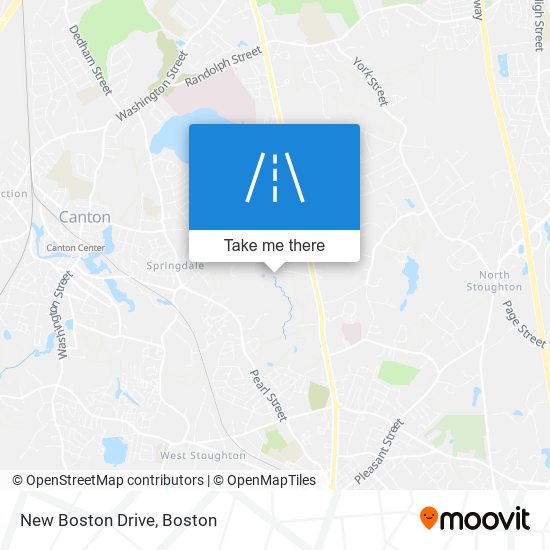 Mapa de New Boston Drive