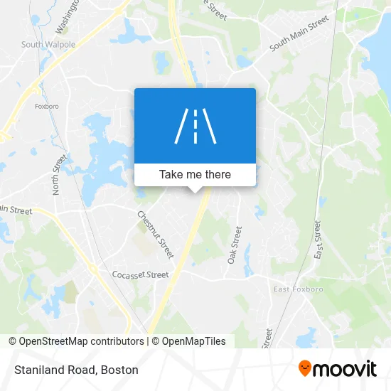Staniland Road map