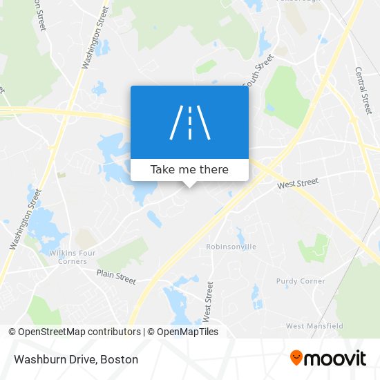 Mapa de Washburn Drive