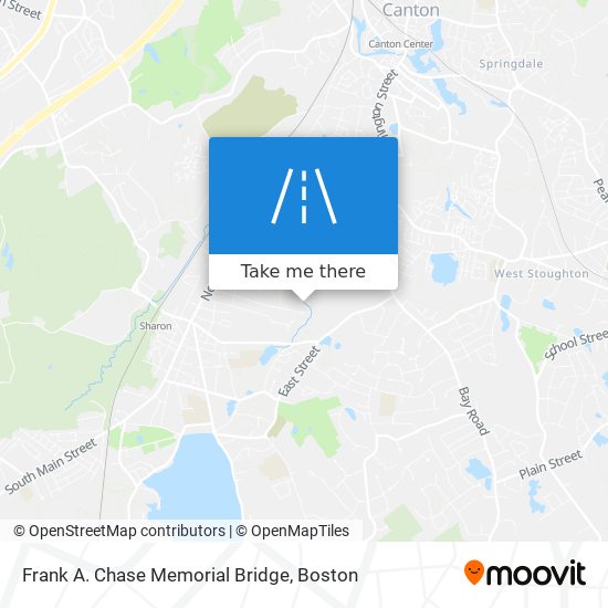 Mapa de Frank A. Chase Memorial Bridge