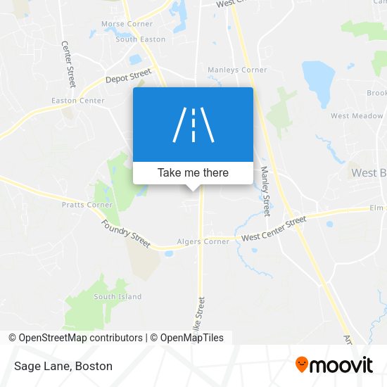 Mapa de Sage Lane