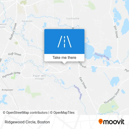 Ridgewood Circle map
