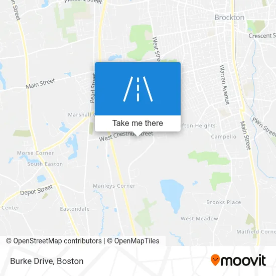 Burke Drive map