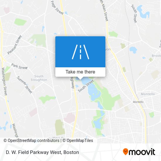 D. W. Field Parkway West map