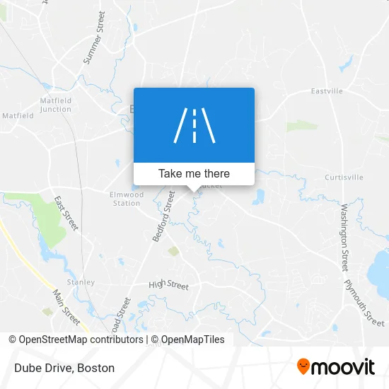 Dube Drive map