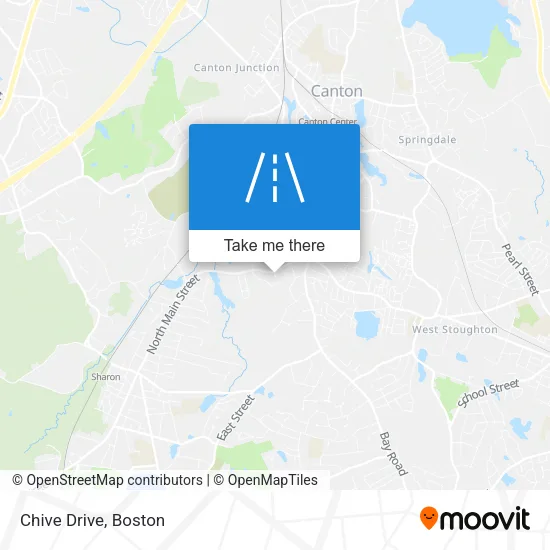 Chive Drive map