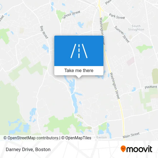 Darney Drive map