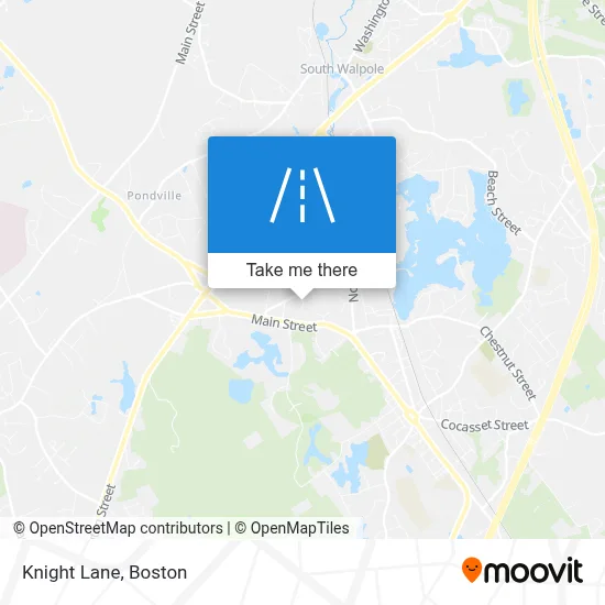 Knight Lane map