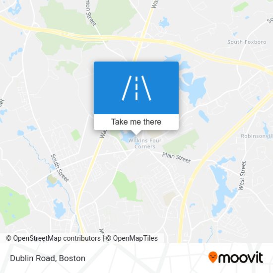 Dublin Road map