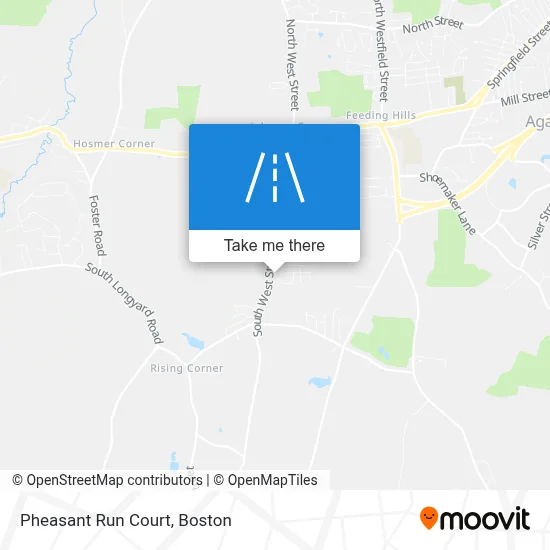 Pheasant Run Court map