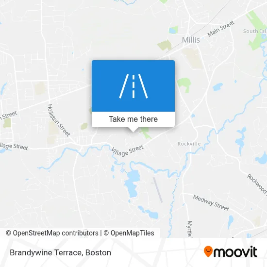 Brandywine Terrace map