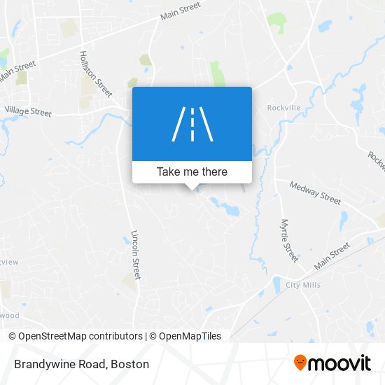 Brandywine Road map