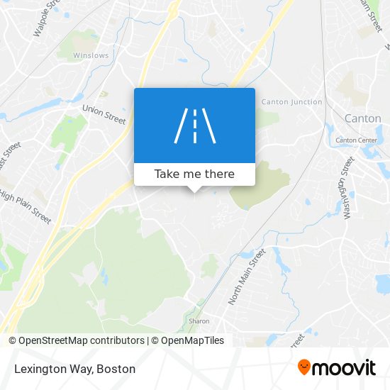 Lexington Way map