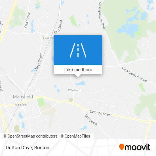 Dutton Drive map