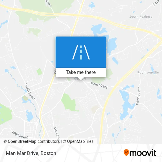 Man Mar Drive map