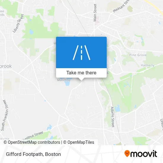 Gifford Footpath map