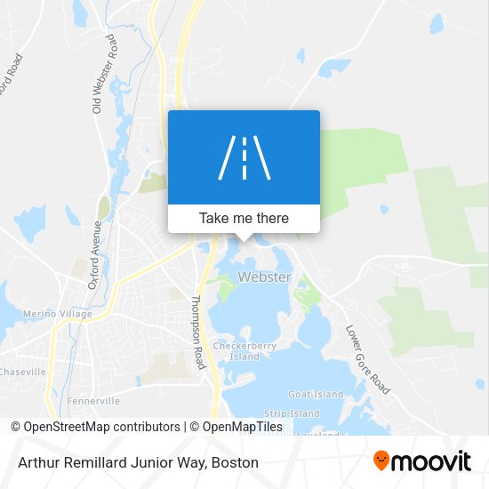 Mapa de Arthur Remillard Junior Way