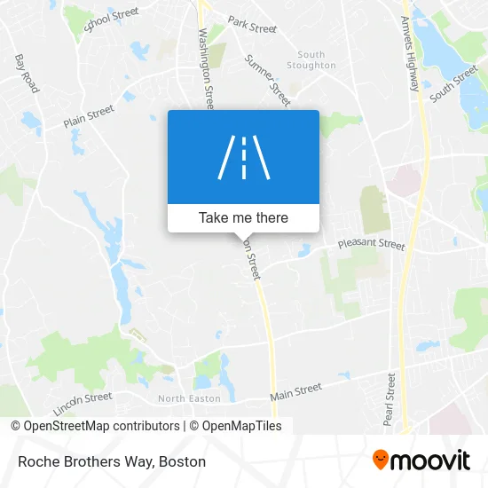 Roche Brothers Way map