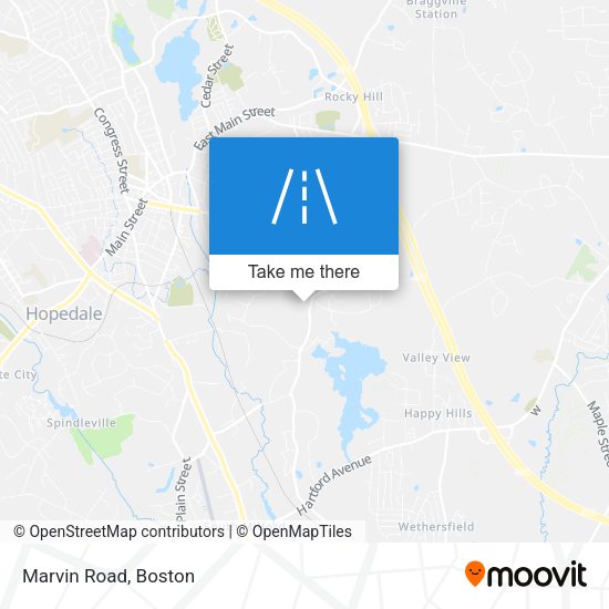 Mapa de Marvin Road